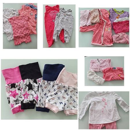 Grosses Paket Mädchenkleidung Gr 62/68