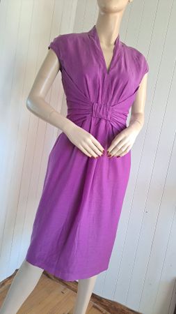 JOSEPH JANARD Etuikleid Kleid Dress S 36 Seide Sommerkleid