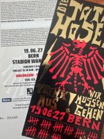 1-4x Stehplätze Bern Die Toten Hosen Tickets DTH SA 19.06.