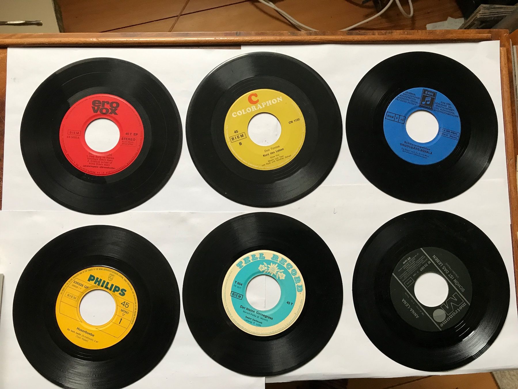 Dischi in vinile: single set nr. 26, verschiedene interpreten – Usato da liestal venduto da makai05