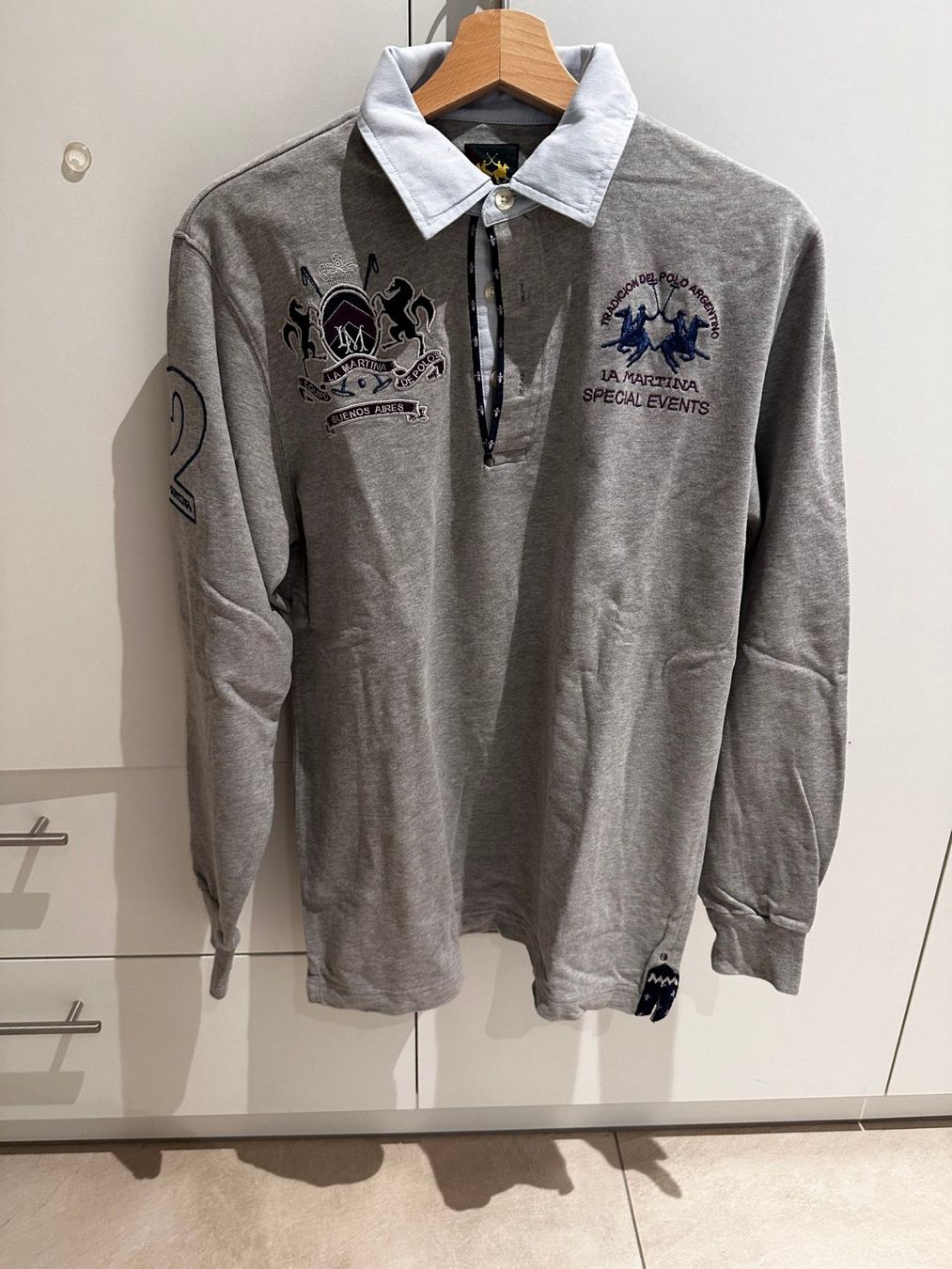 Magliette Polo: La Martina Polo, Size M, Long Sleeve – Usato da Wilen b. Wollerau venduto da ccgold 1