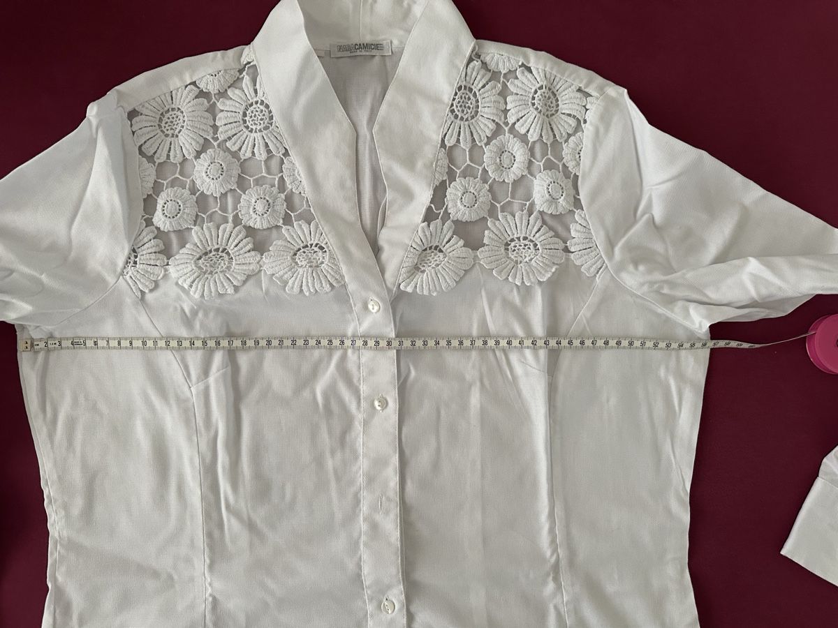 Camicette: Weisse Bluse von Nara Camicie – Usato da Wohlenschwil venduto da Richard2011 1