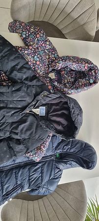 Jacken Jacadi Sfera Benetton Gr. 100 110 116 dunkelblau