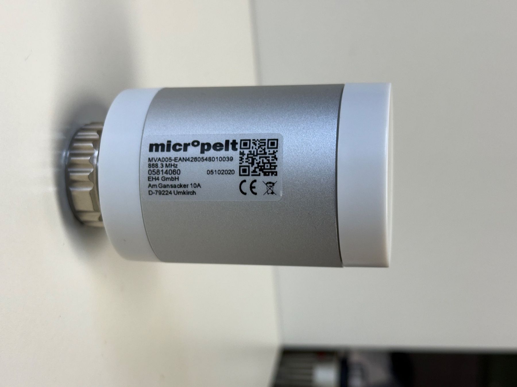 Tutti pezzi di ricambio auto: Micropelt iTRV MVA005 Smart Thermostat – Usato da Herisau venduto da Schema91 1