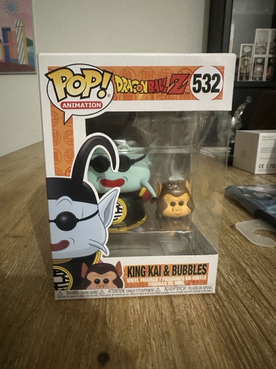 Figurine Funko Pop Dragon Ball Z King Kai & Bubbles (Neuf avec ...