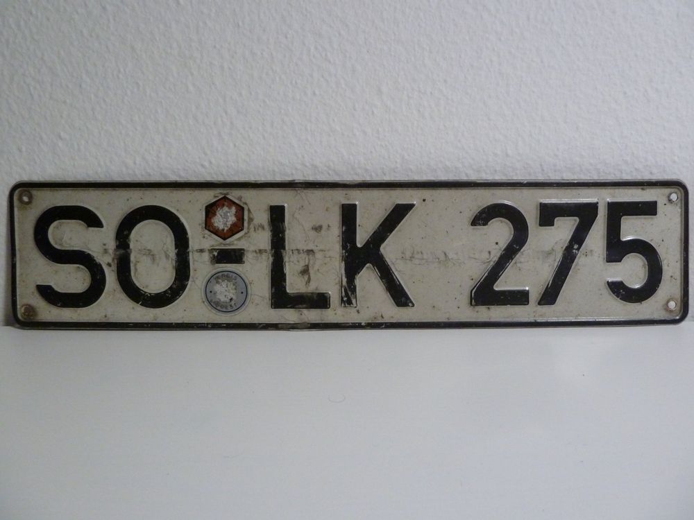 Kfz Kennzeichen So