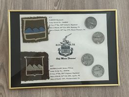 WWI / 1WK US 80th Division Dog tags, Patch, Collar Disc (12)