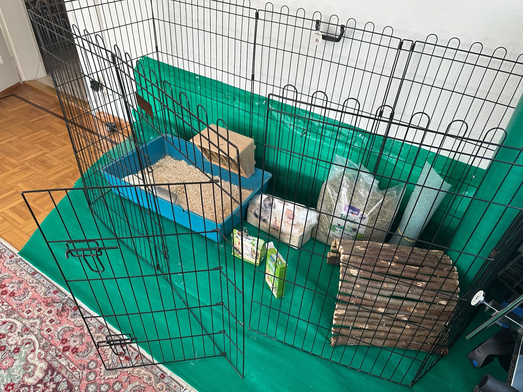 Käfige, Transport & Sicherheit: Enclos + accessoires pour Lapin ou chiots – Gebraucht aus La Tour-de-Peilz von fredy039 2