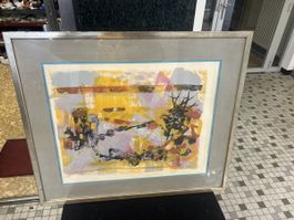 MAURICE ÉLIE SARTHOU(1911-1999) LITHOGRAPHIE SIGNÉE