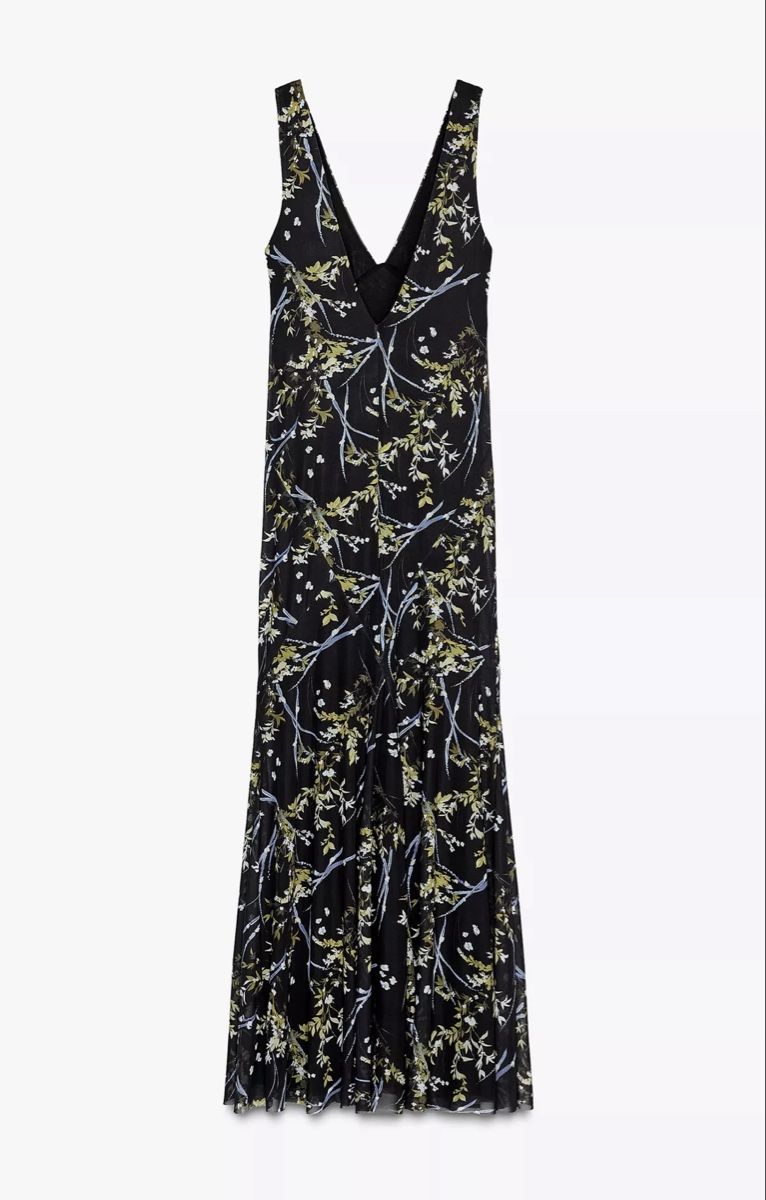 Vestiti: Robe longue fleurie S/Geblümtes Maxikleid S – Nuovo e nell'imballaggio originale da Veyras venduto da ValClasse 5