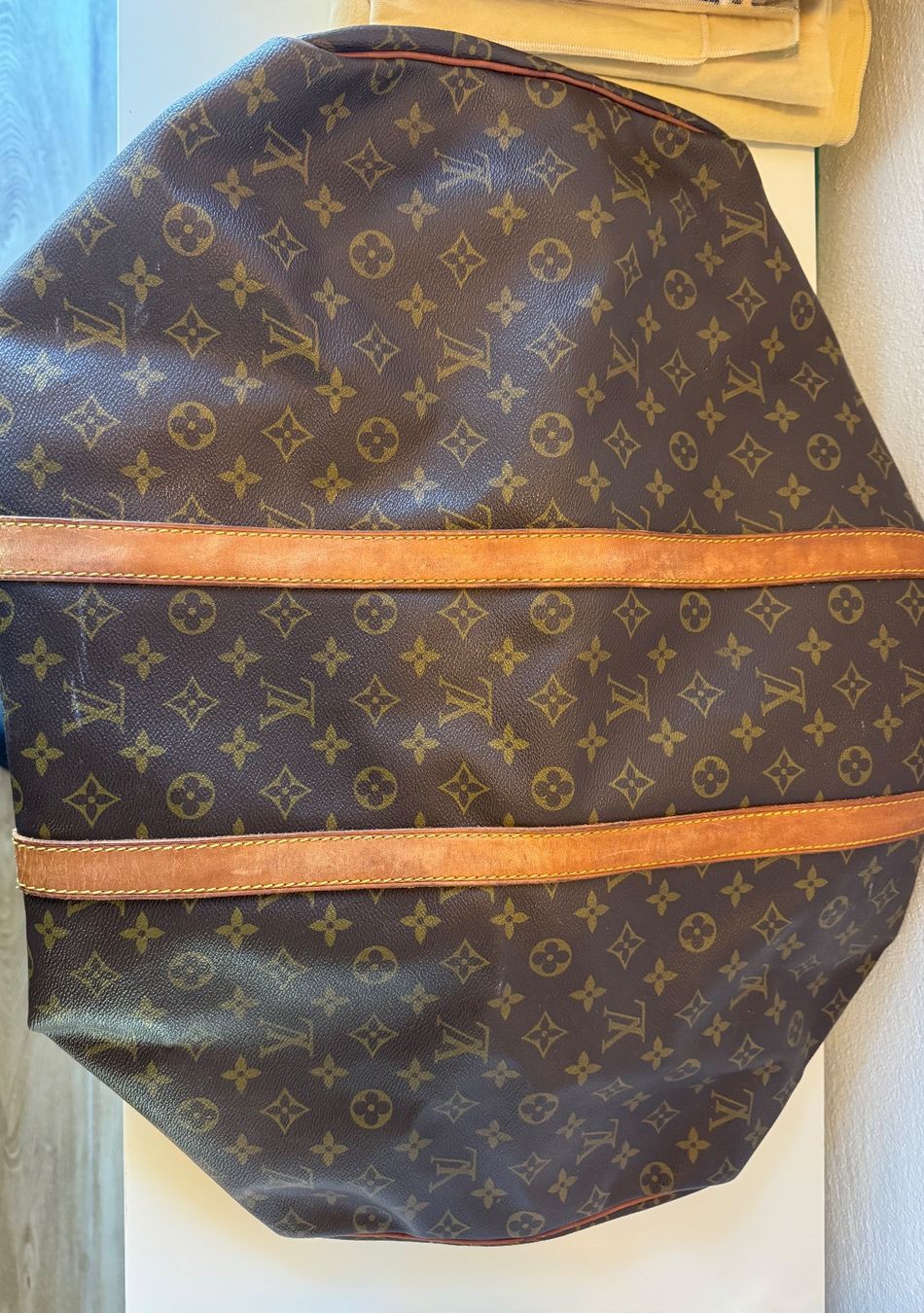 Louis Vuitton Valigie: Louis Vuitton grand Keepall 55, authentique – Usato da Martigny venduto da gigikro 4