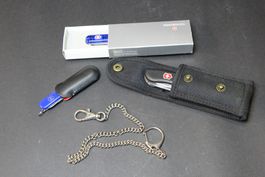 Victorinox Taschenmesser Set, blau schwarz