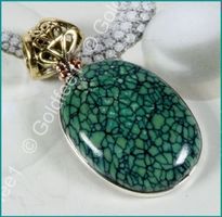 TURQUOISE, Türkis Anhänger 925 Silber