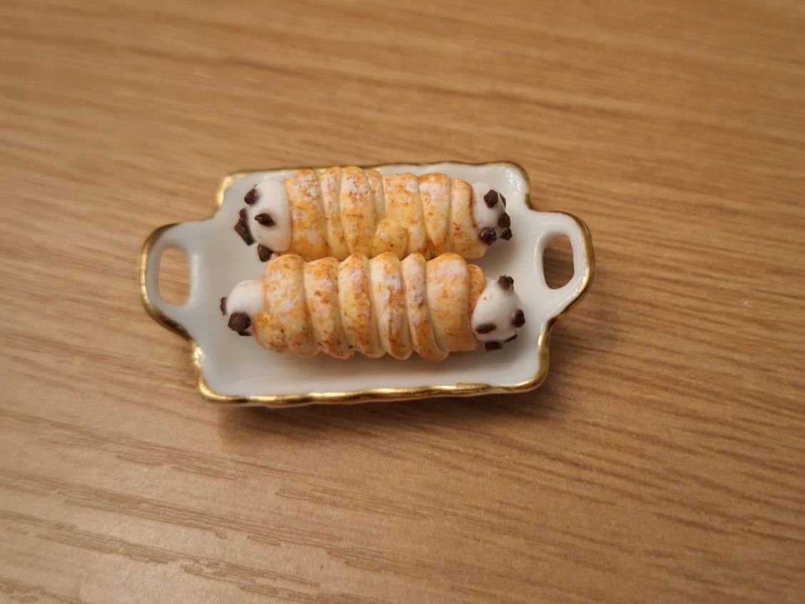 Case e mobili per bambole: Handmade Dessert Gebäck – Nuovo (secondo la descrizione) da Zürich venduto da HandmadeTinyFood 3