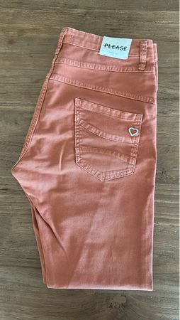 Trendige Hose von Please, Grösse L, Farbe Rosa - Neuwertig