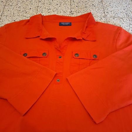 Haut / Tunique Saint James rouge corail - Taille 48 / L