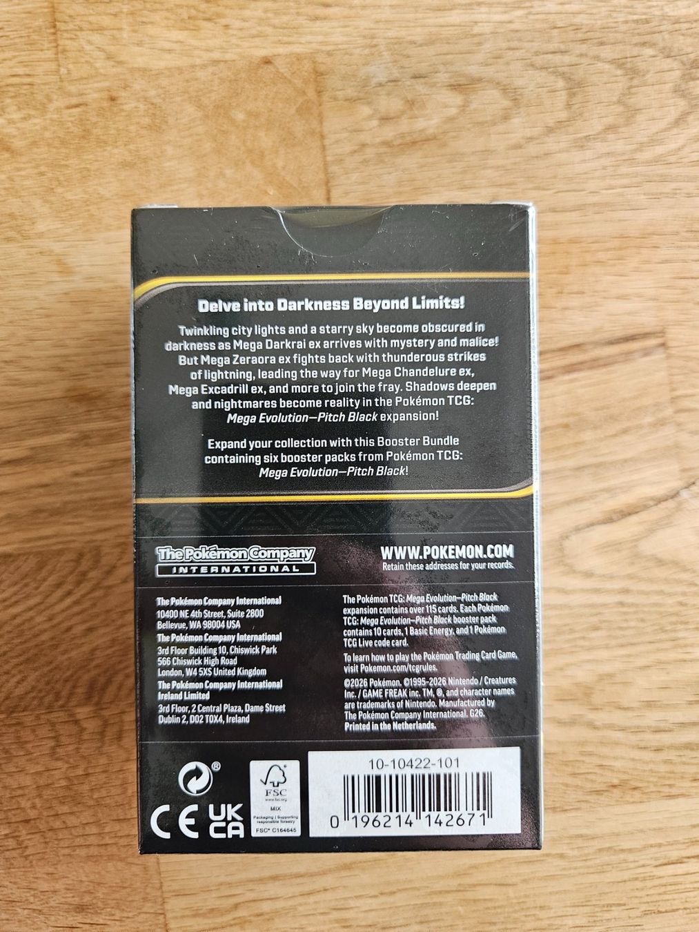 Pokémon Sammelbilder & Trading cards: Pokemon Mega Evolution Pitch Black Booster Bundle Englisch – Neu und originalverpackt aus Zürich von simi17 1