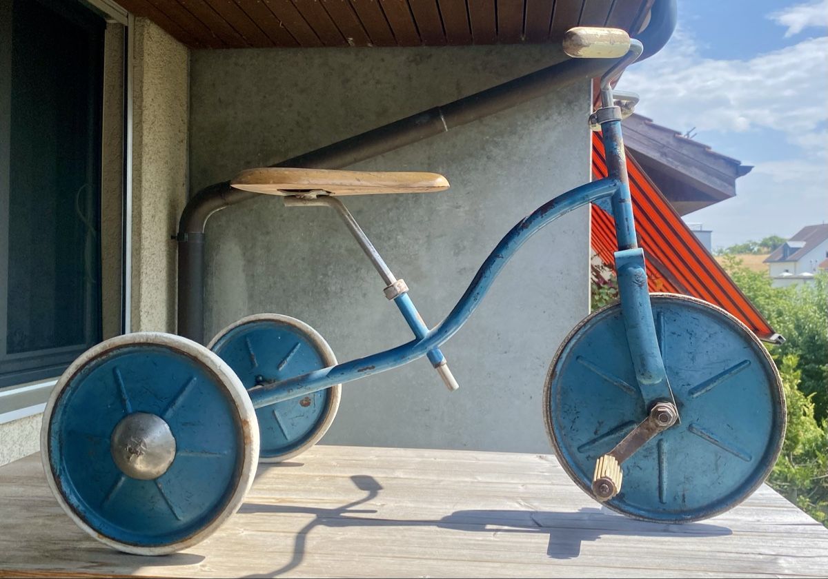 Fahrzeuge für Kinder: Original Dreirad aus den 50er Jahren  – Gebraucht aus Münchenbuchsee von tttobster