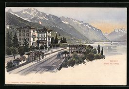 Litho Clarens, Hotel des Crêtes, Panora