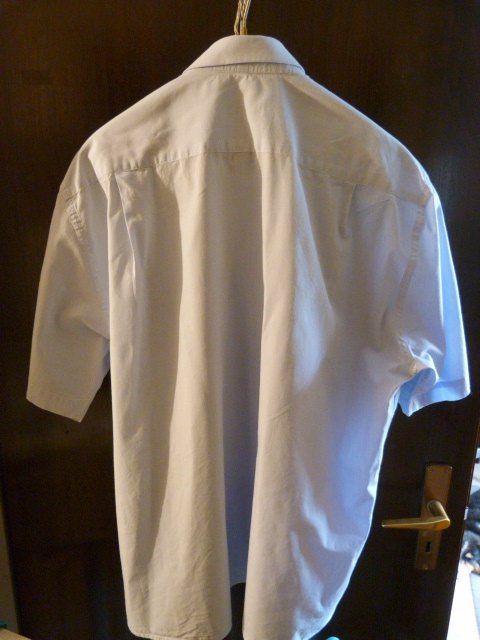 Camicie: Hemd Business Line, Gr. 45, hellblau gestreift % – Usato da Nunningen venduto da Fashion-Ave51 1