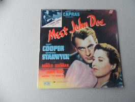 Doppel Mint Laserdisc Film Meet John Doe mit Gary Cooper