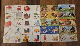 Puzzle "Was passt zusammen?" Ab 2 J.