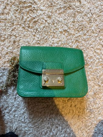 Green cross bag