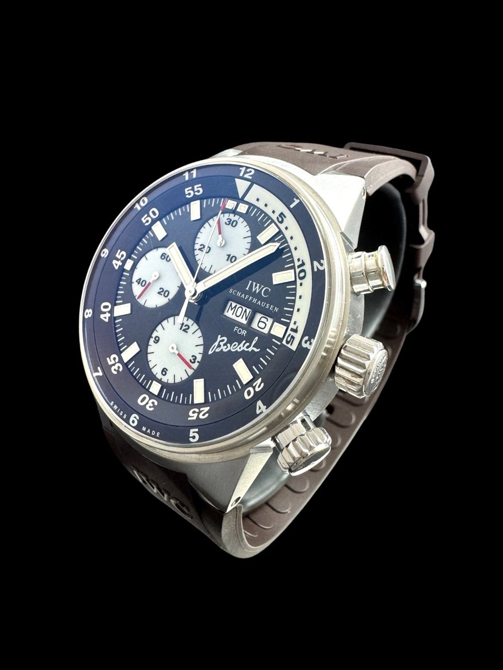 IWC Orologi: IWC Aquatimer Chronograph Automatic Day-Date Fullset *U1415 – Usato da Zürich venduto da GalerieInauen 5