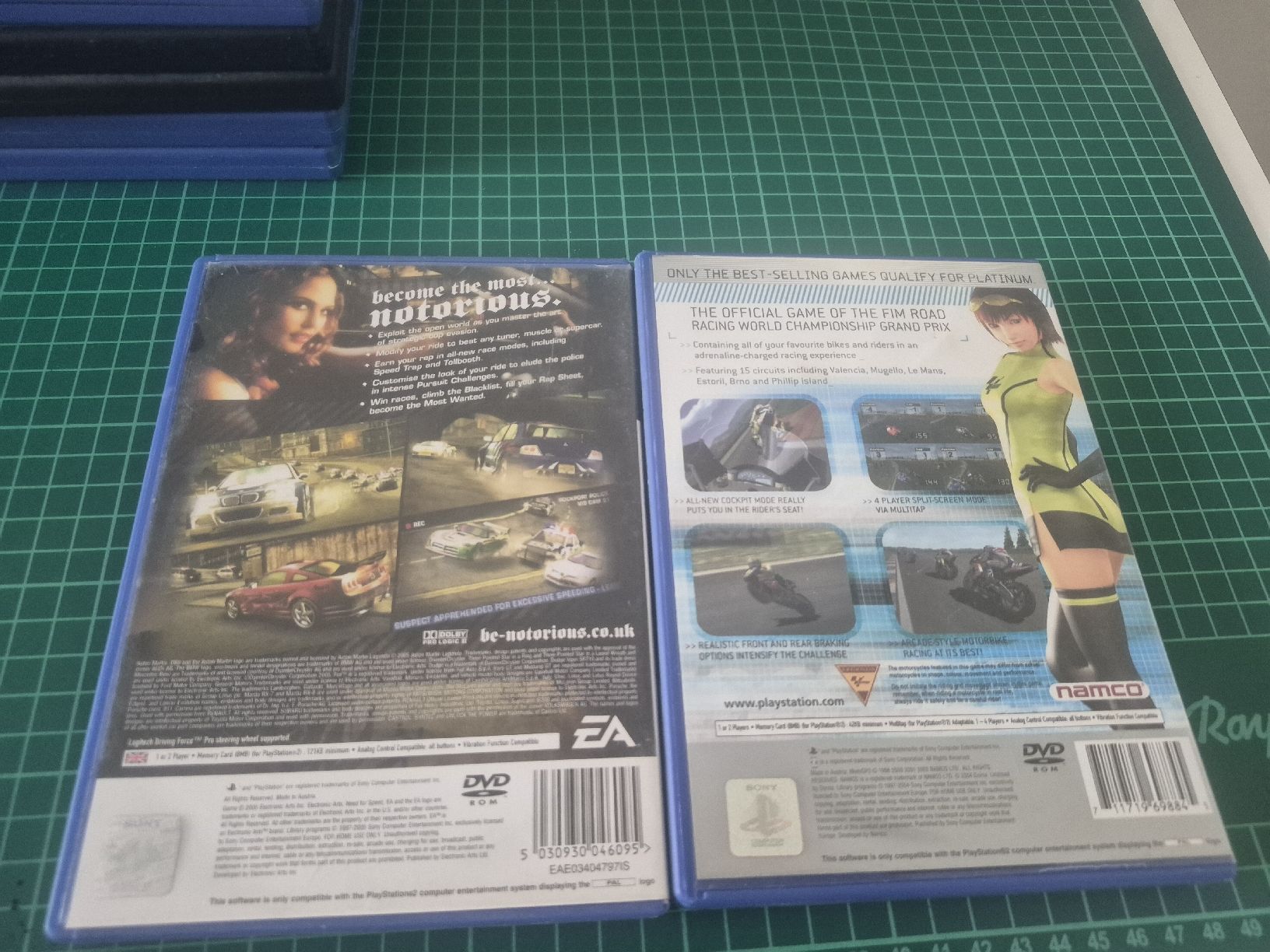 Sony Spiele: Moto GP 3 & Need for Speed Most Wanted PS2 – Gebraucht aus Meyrin von Retro-GZ 2