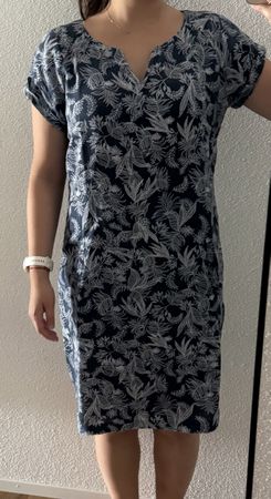 100% leinen Kleid Grösse 40 