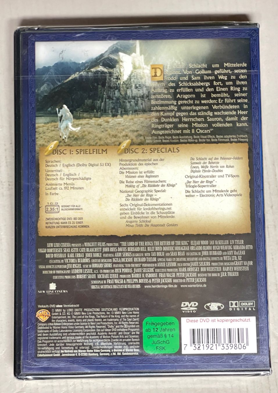 Tous les DVDs: Der Herr der Ringe – D'occasion à Muri b. Bern par AdidasCollector 1