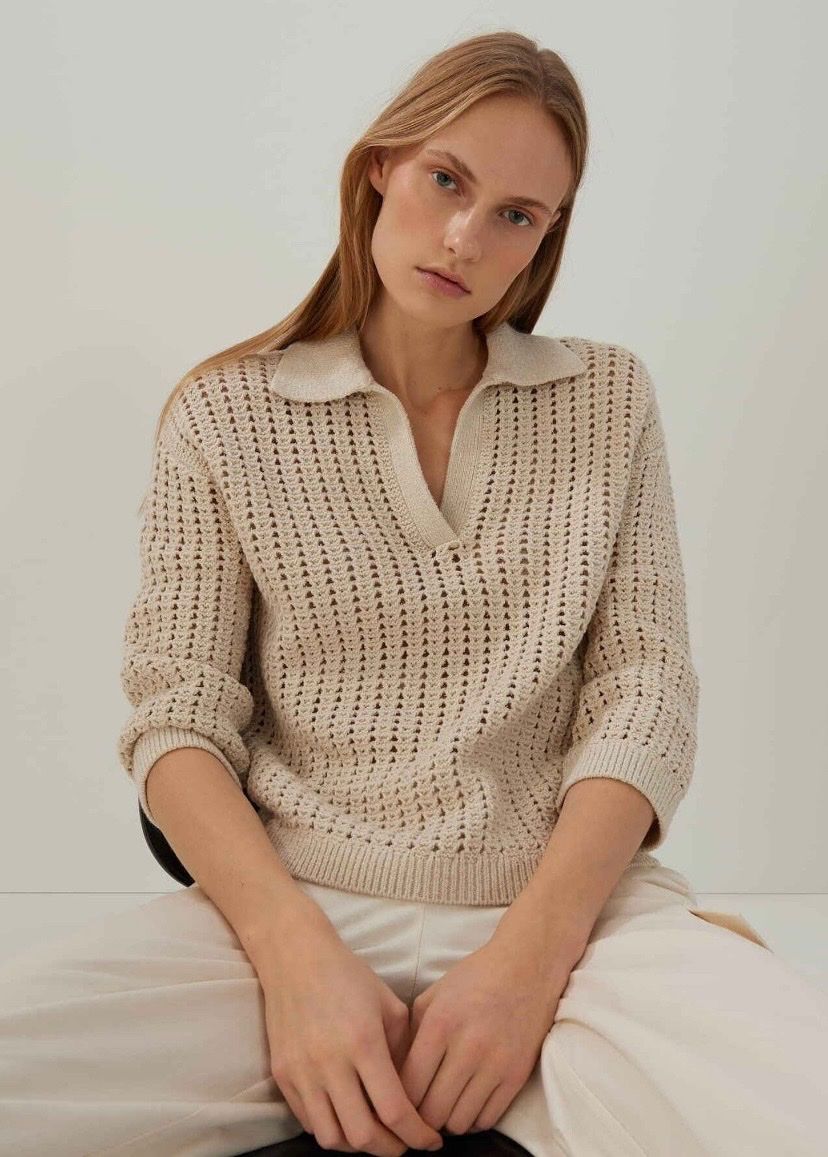 Someday Maglioni & Felpe: Someday. Strickpullover, beige, Gr. 36, neu! – Nuovo e nell'imballaggio originale da Malters venduto da Gisi80 5