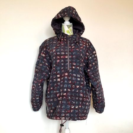 Vintage Etirel Windbreaker Jacke Winter, Grösse M