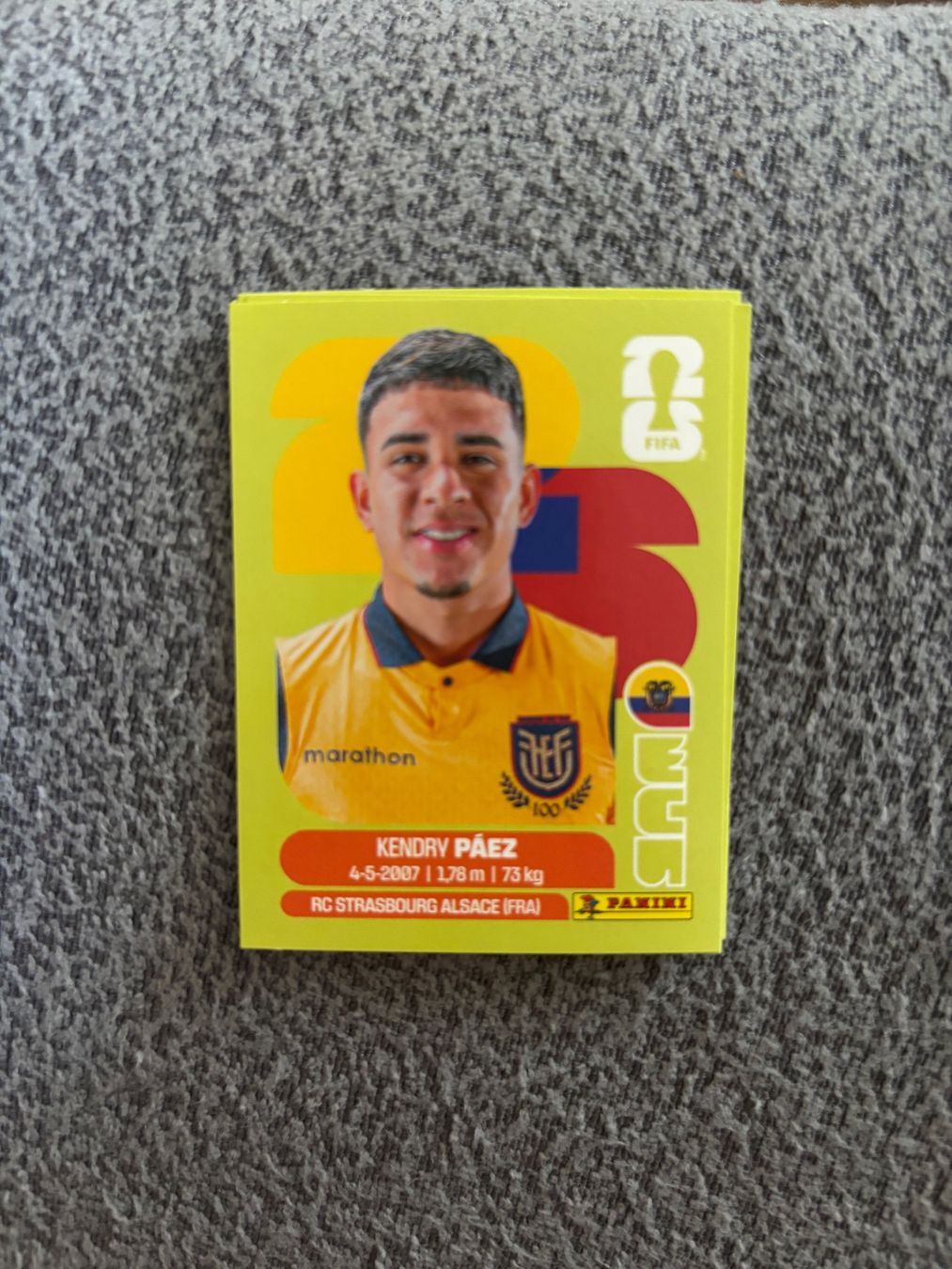 Panini Carte collezionabili: Panini Sticker ECU 11,  Ecuador WM 2026 – Nuovo (secondo la descrizione) da Otelfingen venduto da mar_j67x