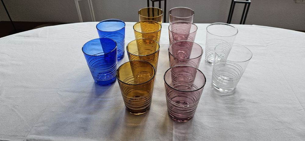 Fabelhafte Italienische Glaser Bunt Mundgeblasen Bild