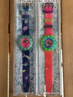 2 SWATCH SCUBA 200 NEUVES AVEC LEUR BOITE D’ORIGINE!!!