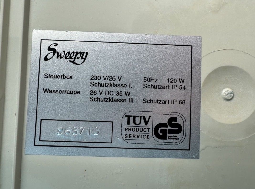 Schwimmbad-Zubehör: Sweepy Schwimmbad/Pool Reinigungs-Roboter – Gebraucht aus Zürich von Gianni 5