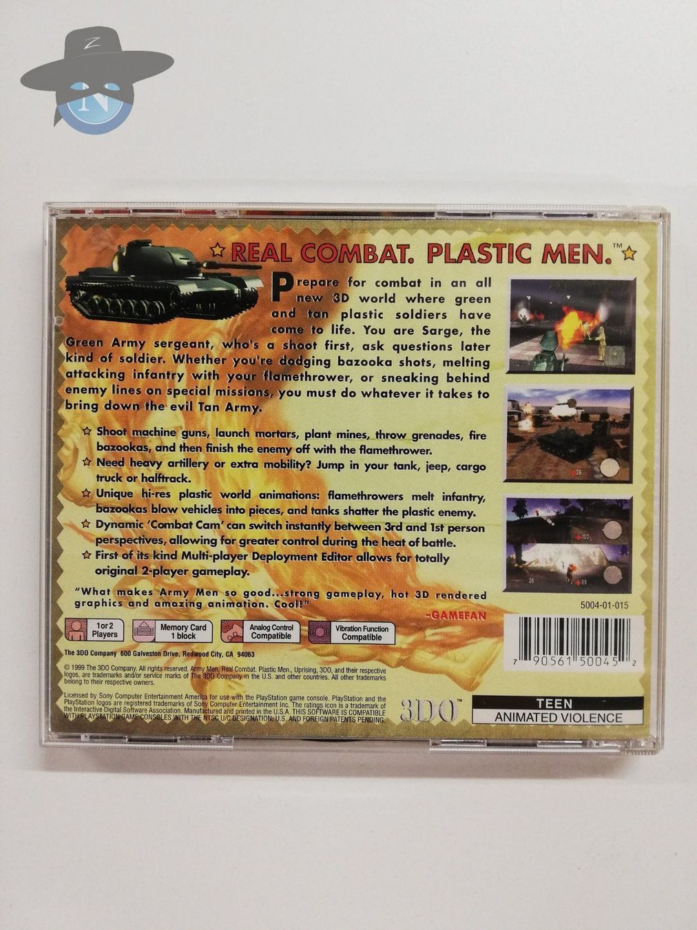 Sony Spiele: Army Men 3D    / USA / PS1 Playstation 1 – Gebraucht aus St. Gallen von zorro_dc 1