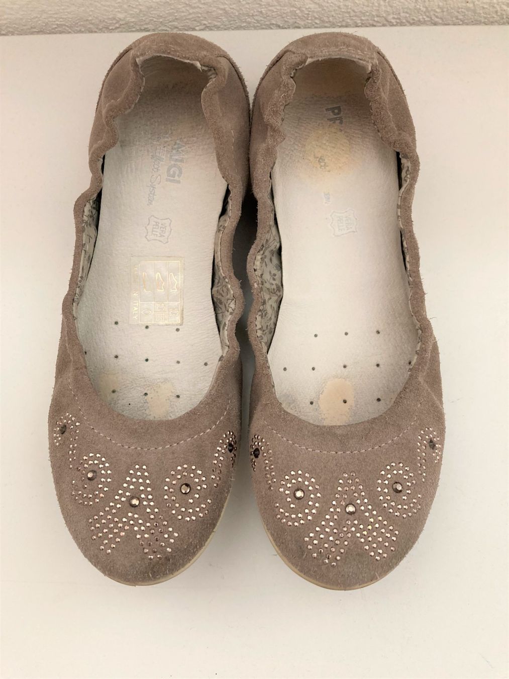 Primigi Scarpe per ragazze: Primigi Ballerinen aus Leder, Gr. 36 – Nuovo (secondo la descrizione) da Basel venduto da Nofretete39 1