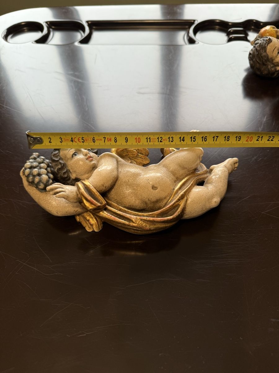 Tutte le decorazioni: Antike Engel Figuren, Wanddeko, Vintage – Usato da Aarburg venduto da Schatzaffe 5
