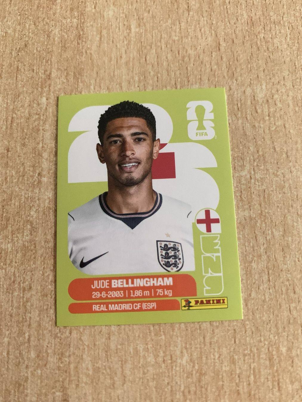 Panini Sticker WM 2026 Jude Bellingham ENG 11 (Neu (gemäss Beschreibung ...