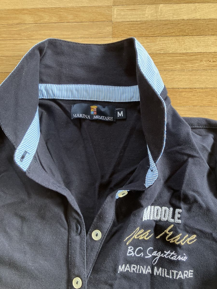 Magliette Polo: Marina Militare Poloshirt Gr. M – Usato da Winterthur venduto da Streisel 1