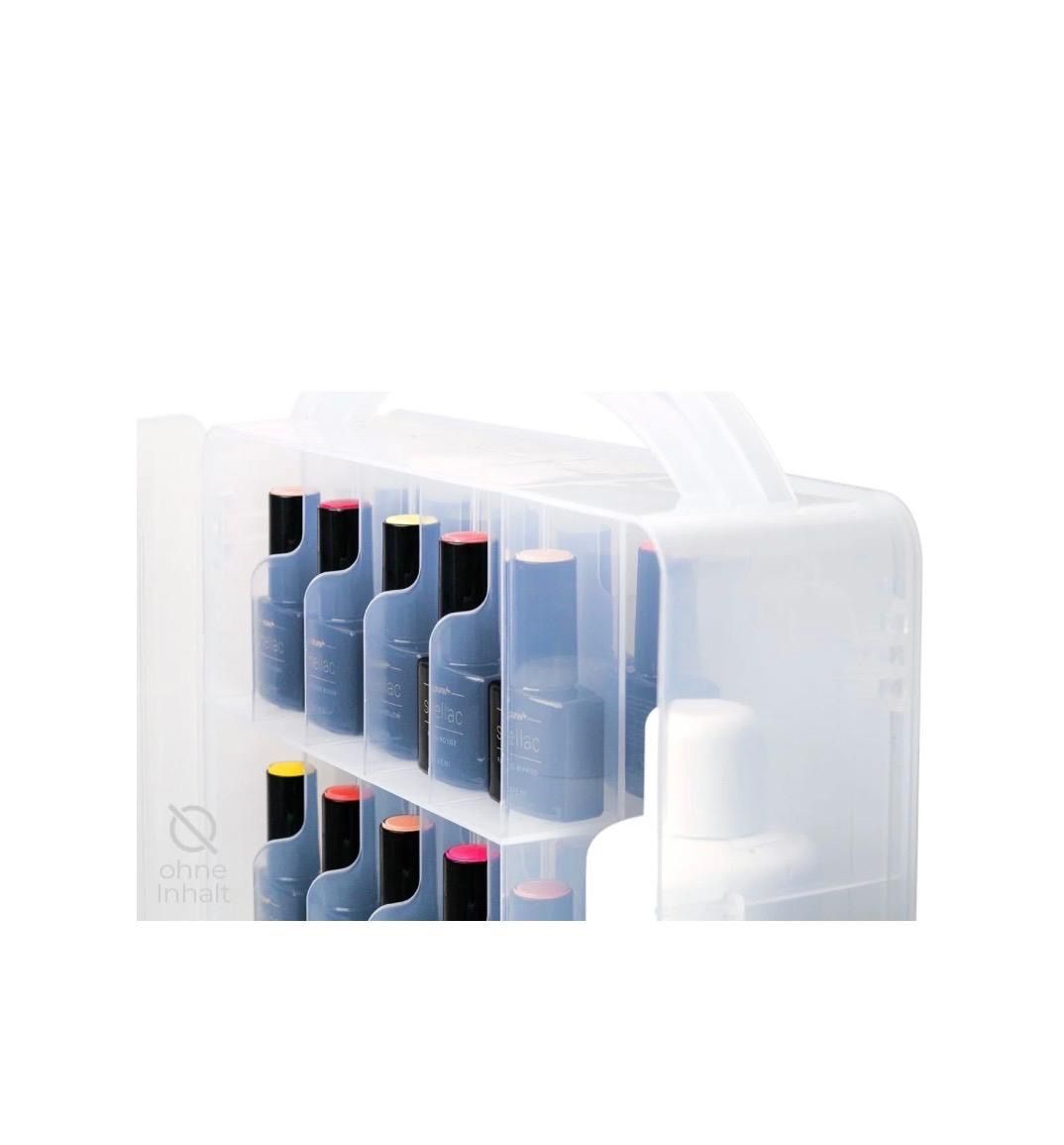 Smalto per unghie: Shellac-/Lack Aufbewahrungsbox - ohne Inhalt! – Nuovo e nell'imballaggio originale da Amden venduto da relsah62 2