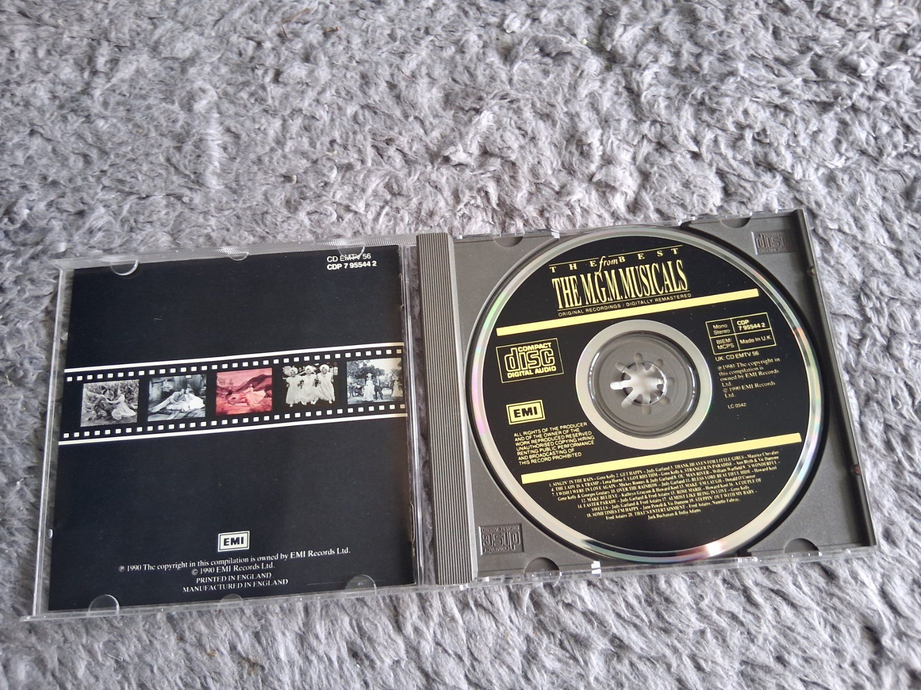 CD: THE BEST FROM THE M.G.M. MUSICALS     CD – Usato da Wetzikon ZH venduto da Ramones01 2