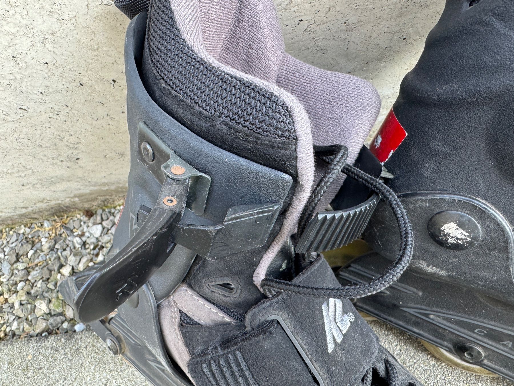 K2 Pattini in linea & Pattini a rotelle: K2 Black Magic Inlineskates, Grösse 39 – Usato da Oberkirch LU venduto da Simba03 3