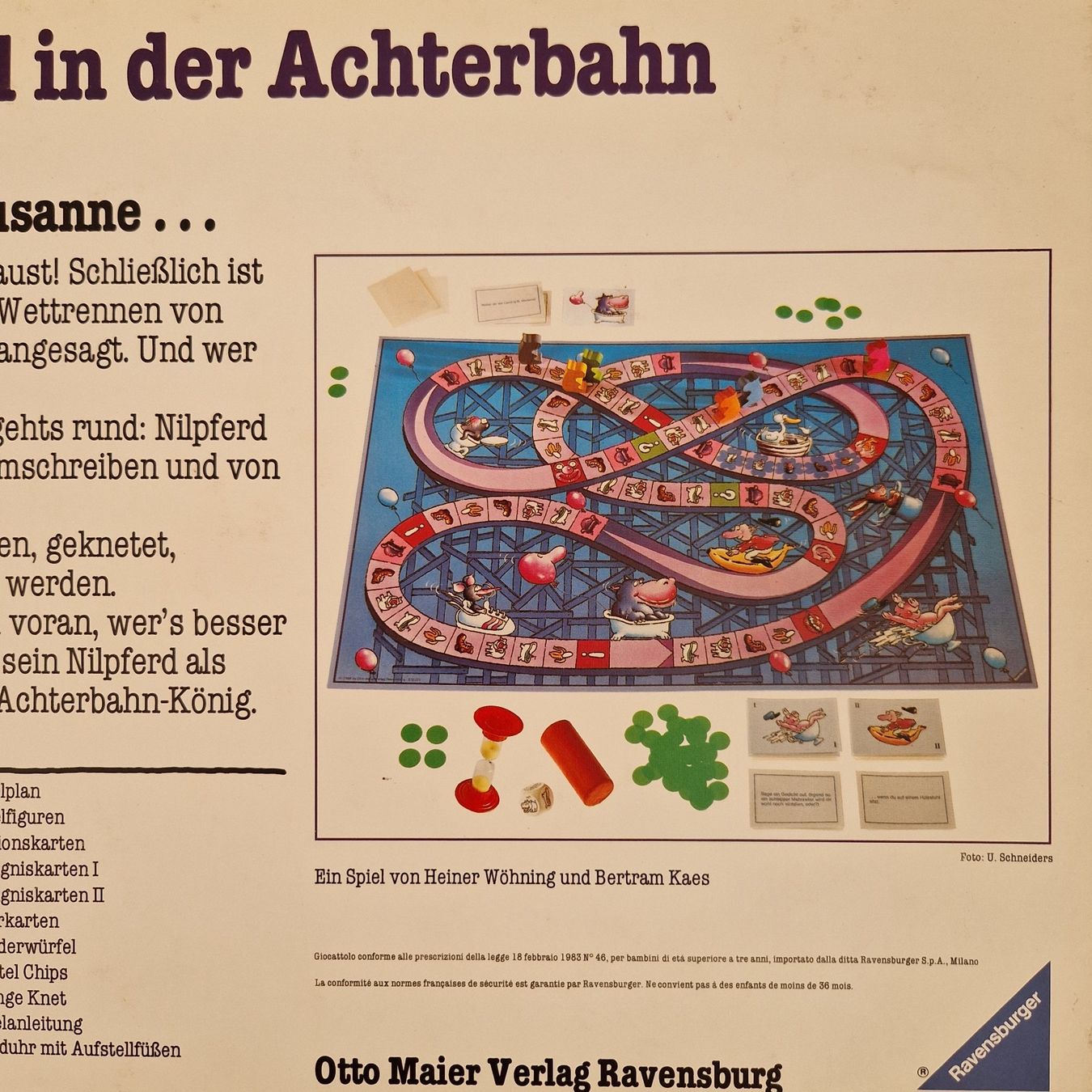 Spiele: Elefantenparade / Nilpferd auf der Achterbahn – Gebraucht aus Rüti ZH von Gigelisuppe 7