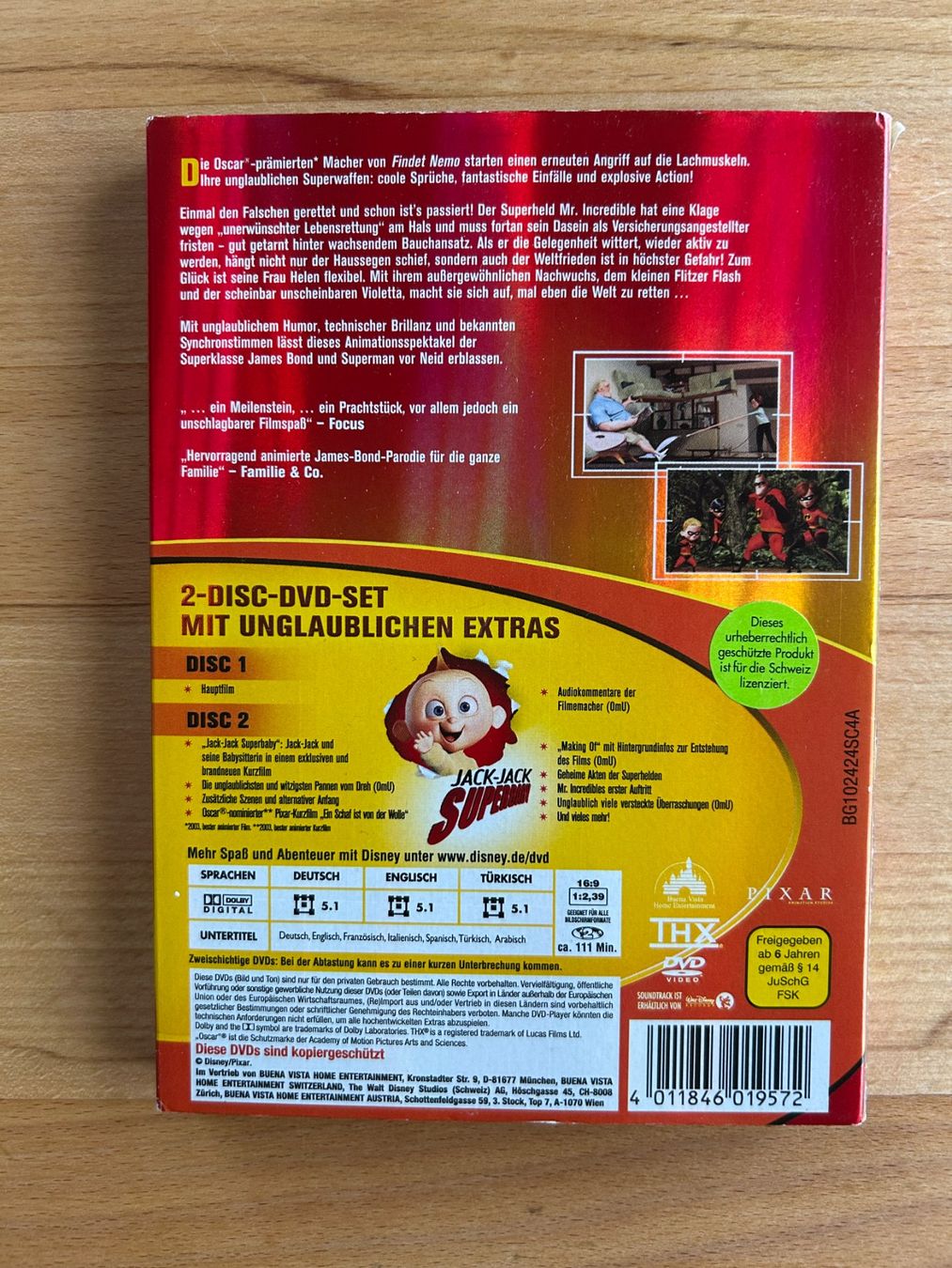 Tutti i DVDs: Die Unglaublichen – Usato da Grosswangen venduto da che_gr 5