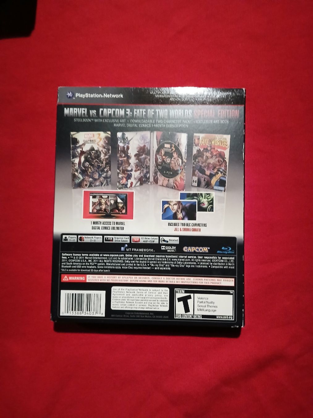 Capcom Giochi: Marvel vs Capcom 3 Schicksal Special Ed. PS3 – Nuovo e nell'imballaggio originale da Naters venduto da Niduz81 1