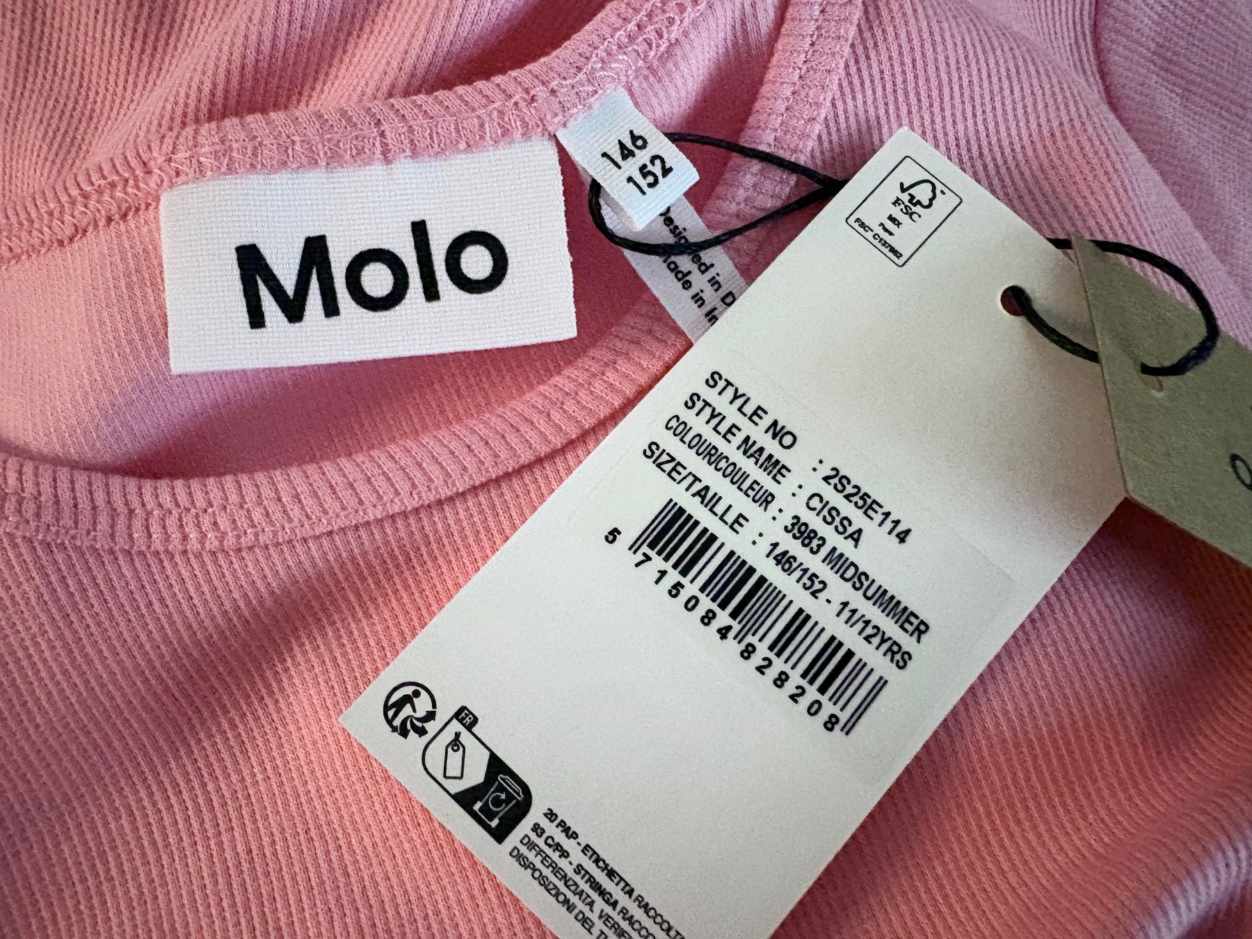 Molo Vestiti & Gonne: Molo, Kleid, 146/152, neu, Cotton – Nuovo e nell'imballaggio originale da Zürich venduto da Pokimoki_1 1