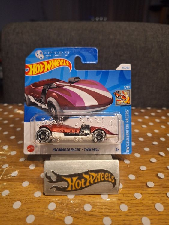 2024 HOT WHEELS HW CELEBRATION RACERS 1/10 HW Braille Racer-Twin Mill 27/250 EUR 3,31 - FR